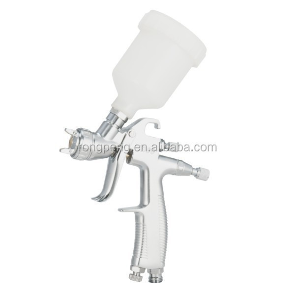 RONGPENG R100 High Quality Professional LVLP Spray Gun for DIY Gravity Feed Air Sprayer with Automotive Clear Coating Design