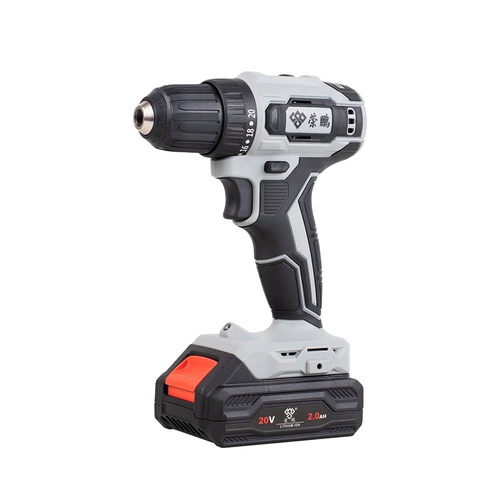 RONGPENG R685 Electric Power Tools 20V Wireless Rechargeable Cordless Drill with Variable Speed Lithium Charging Hand Drill