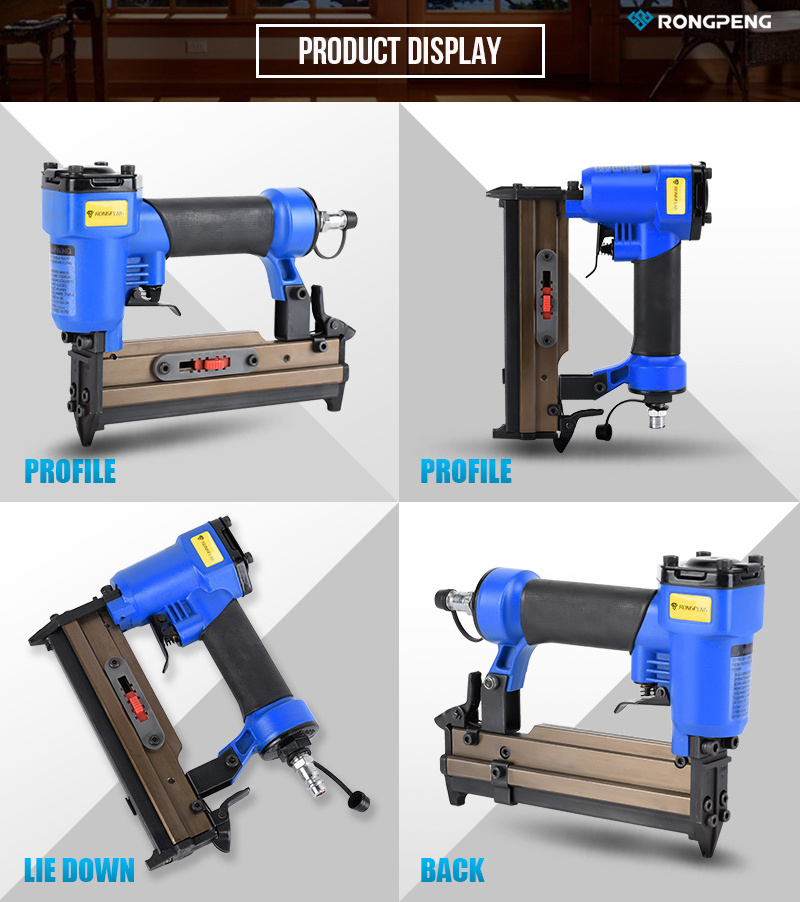 RongPeng H625 Air Stapler Pin For Wood Furniture Air Coil Nailer Air tool