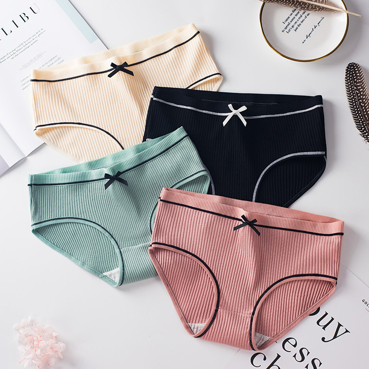 Factory Underwear Woman Wholesale Cheap Price Ladies Print Comfortable Cotton Panties Young Girl Women Underwear