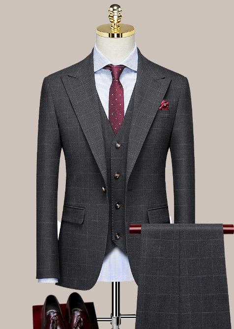 Fully Handmade Full Canvas Custom Suits Tailor Made Men Suit Factory High Quality Gary Men Suits