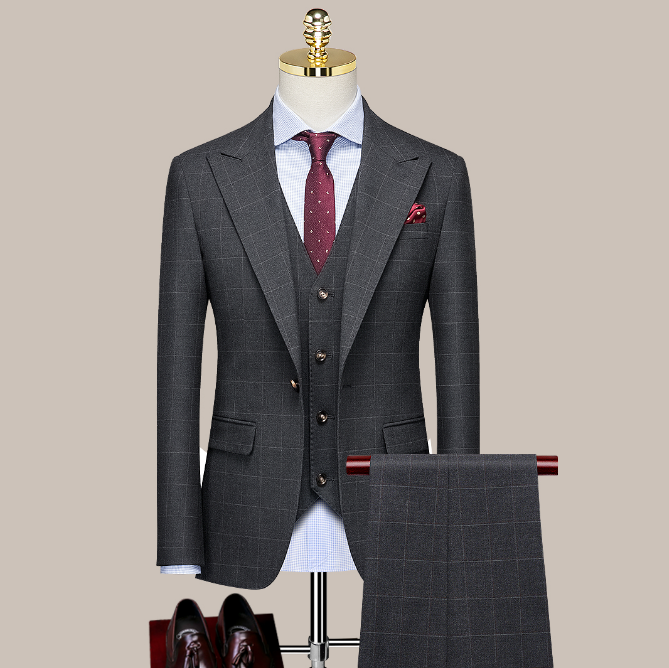 Fully Handmade Full Canvas Custom Suits Tailor Made Men Suit Factory High Quality Gary Men Suits