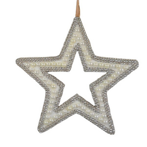 new design Christmas ornamentation white Christmas tree hanging star Decorative plastic foam stars