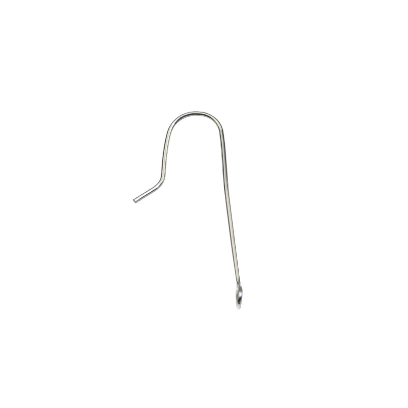 Surgical steel Earring Hooks Hypo Allergenic Ear Wires Fish Hooks with Ball and Spring Earring Hooks For Jewelry Making