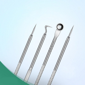 8 Pcs Blackhead Remover Tool Comedones Extractor Acne Removal Kit For Blemish Whitehead Popping