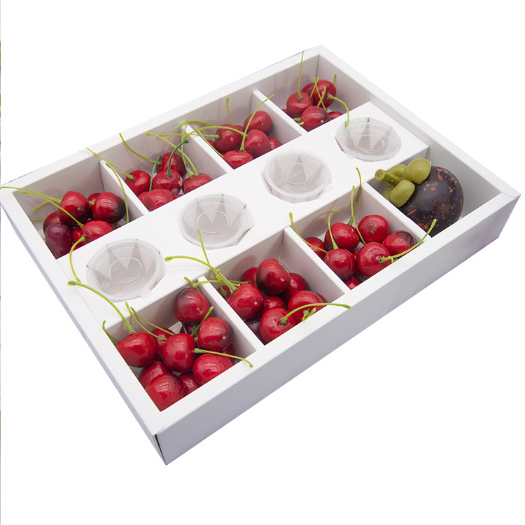 Wholesale Black Party nut kernel Box Snack Package Picnic Catering Neutral Paper Box Packaging Box For Cake Fruit Candy