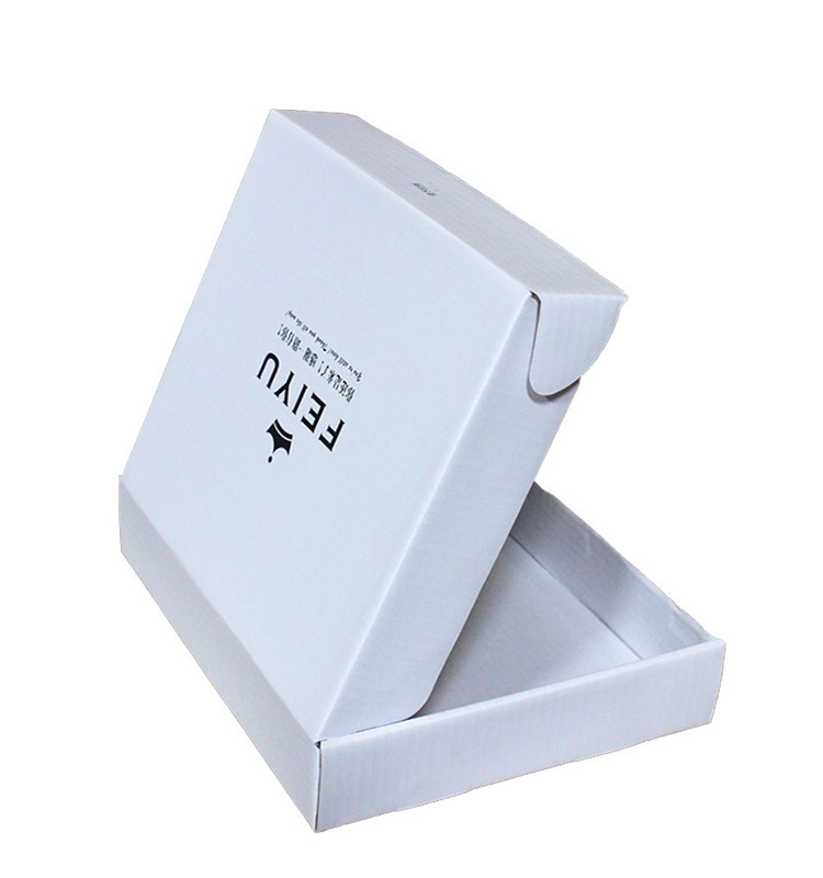 Personalized t shirt white 5x5x5 small 4x4x4 craft package cardboard boxes packaging kraft yellow shipping box