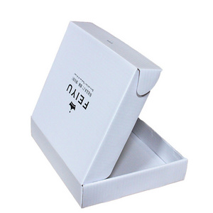 Personalized t shirt white 5x5x5 small 4x4x4 craft package cardboard boxes packaging kraft yellow shipping box