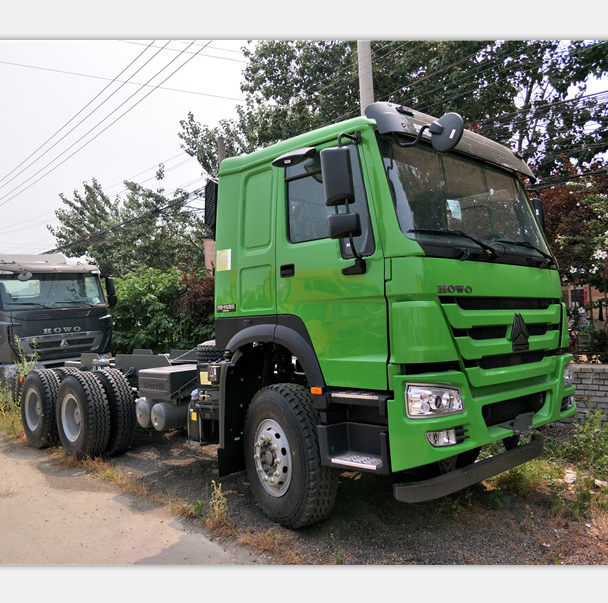 Sinotruk Howo 6 * 4 tractor 371HP used truck head price