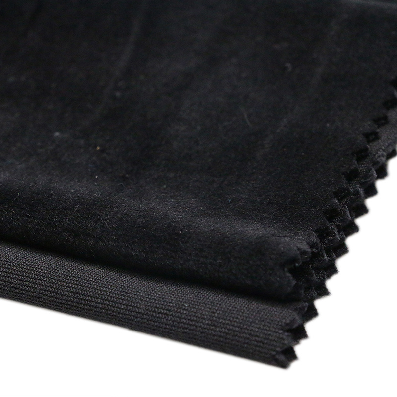 Factory  Direct selling Single Side velvet  Fabric Super Soft  Pajamas plush Fabric Silver Fox Velvet Fabric