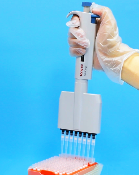 High Quality Biochemical 8 Head Multichannel Transfer Repetitive Pipette Use in Laboratory