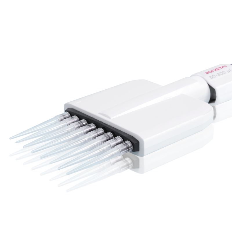 Mechanical adjustable volume multi 8 and 12 channel multichannel micropipettes pipette pipettor