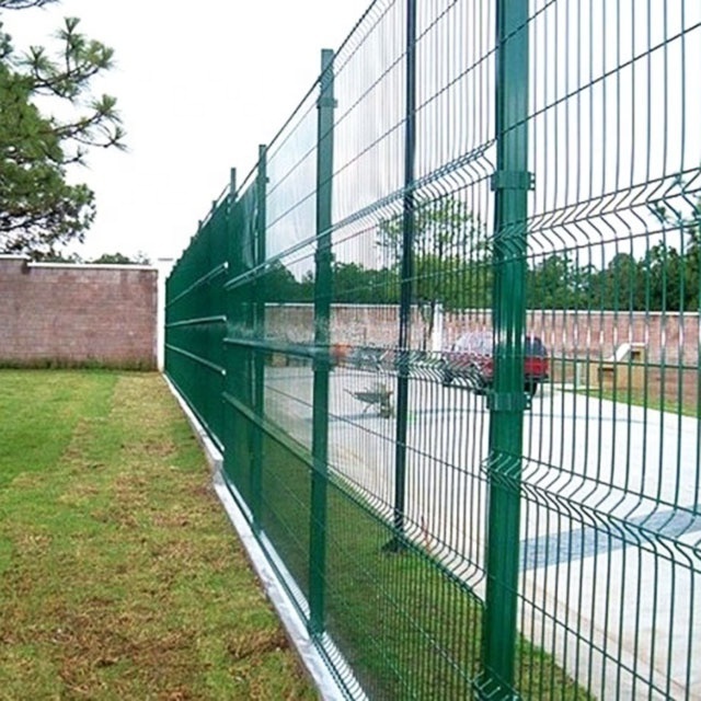 Welded Garden Rolltop Fence Galvanized Metal Brc Roll Top Pool Fence