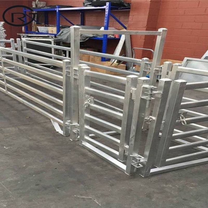 High quality cheap livestock horse yard panel galvanized portable cattle fence corral panels for sale