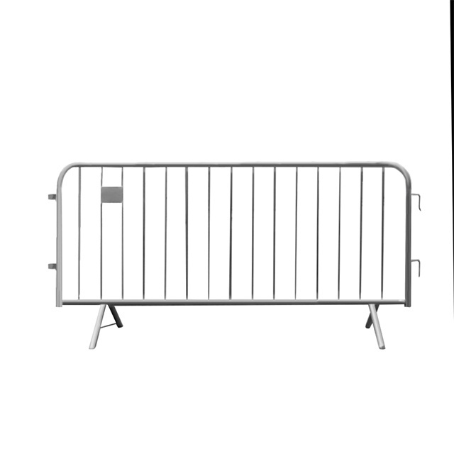 heavy duty flat base corrosion resistance crowd control barriers fencing