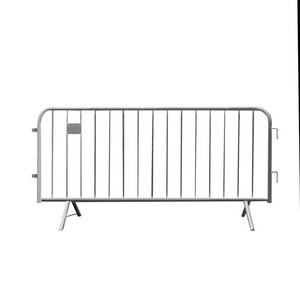 heavy duty flat base corrosion resistance crowd control barriers fencing