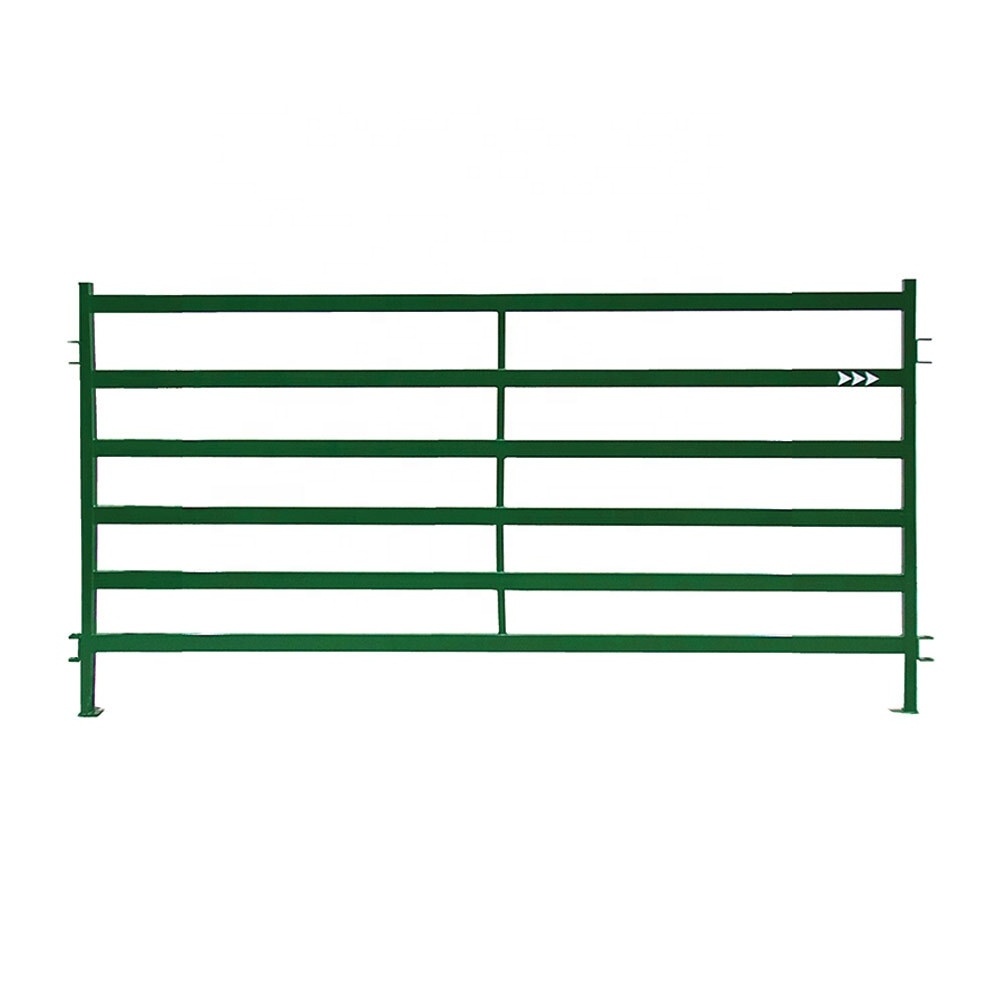 High quality cheap livestock horse yard panel galvanized portable cattle fence corral panels for sale