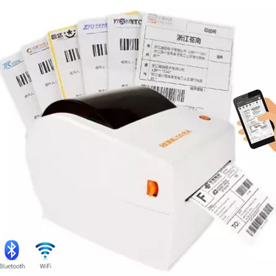 RONGTA 203dpi Desktop Thermal Barcode Printer 4x6 120mm Shipping Label Printer With Bluetooth Thermal Label Printer