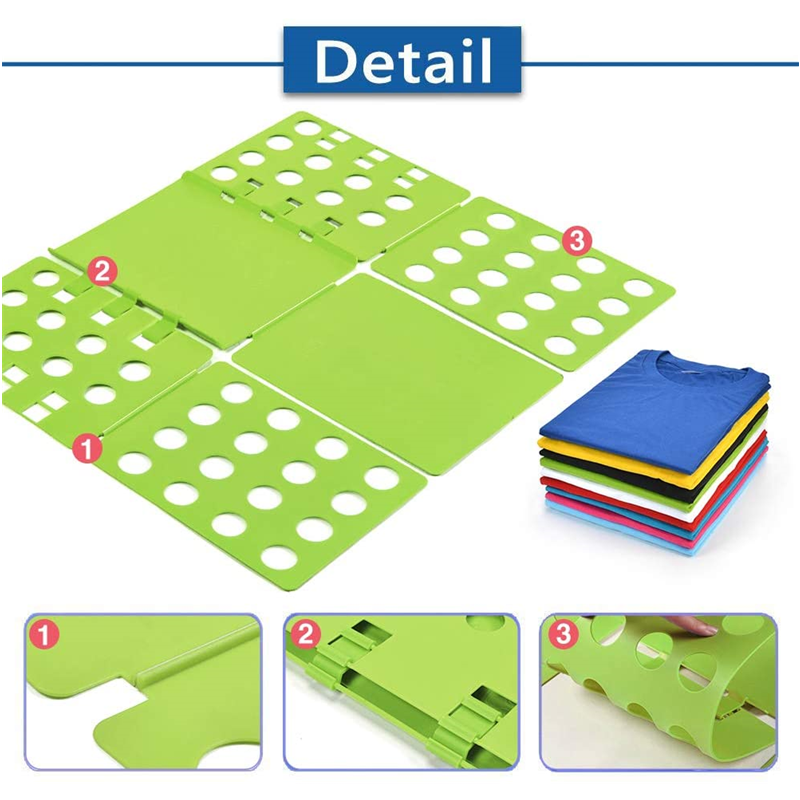 Wholesale T shirt Folding Board T shirt Clothes Folder Laundry Organizer Easy and Fast for Kid and Adult to Fold Clothes