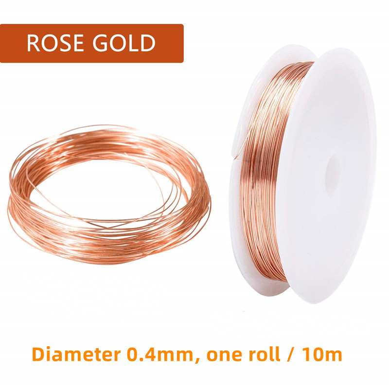 Wholesale Colorful Jewelry Wire Craft  copper Wire for Beading & Jewelry Making Supplies