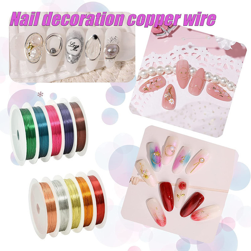 Wholesale Colorful Jewelry Wire Craft  copper Wire for Beading & Jewelry Making Supplies