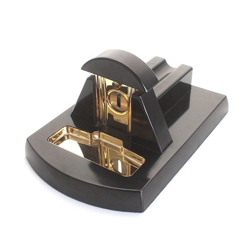 High Quality Business Desk Cigar Cutter Black Cigar Cutter Tables Table Top For Cut Cigars