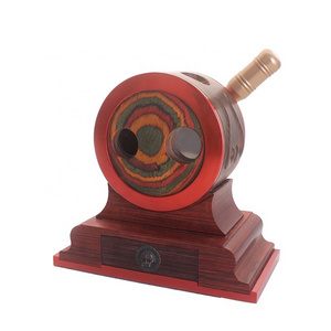 Develop High-Quality Commercial Multifunctional Large Wood Cigar Punch Table Top Cigar Cutter