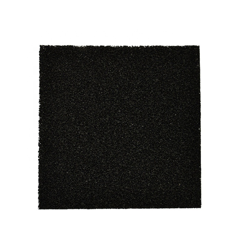 Reticulated PU Activated Carbon Sponge Activated Carbon Filter Sheets