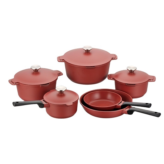 Aluminum Kitchen Cookware Set Household Cooking Pot Stock Pot Kitchenware Premium Quality Cookware Sets