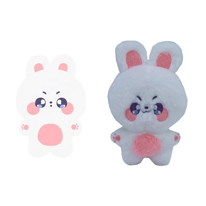 Rongtuo Hot Selling 10 cm Plush Custom Kpop Doll Small Toy Custom Plush Stuffed Plush Doll