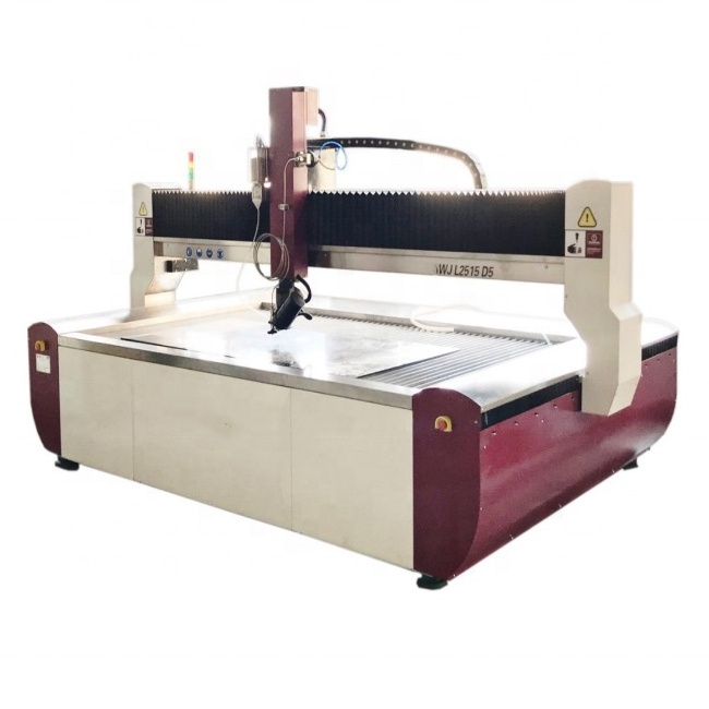 Hot sale water jet marble cutter with high pressure cnc 5axis waterjet cutting machine