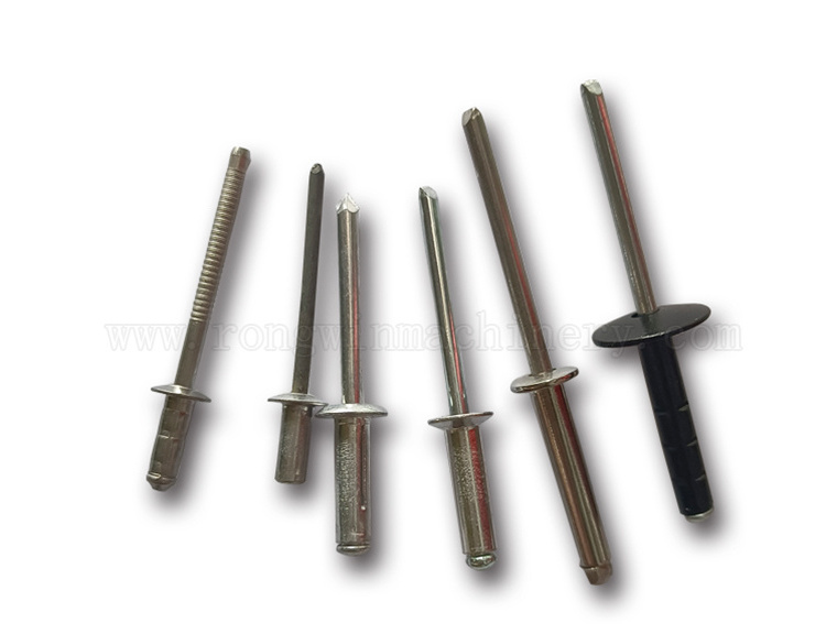 Rongwin diameter 3.0/3.2/4.0/4.8/5.0/6.2 aluminum blind countersunk head rivets blind rivet