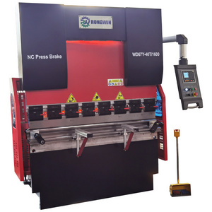 Powerful CNC bending machine matches DA66T 8+1 system Press Brake