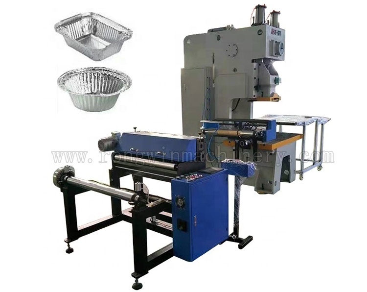 China Manufacturer Aluminium Foil food Container Making Machine