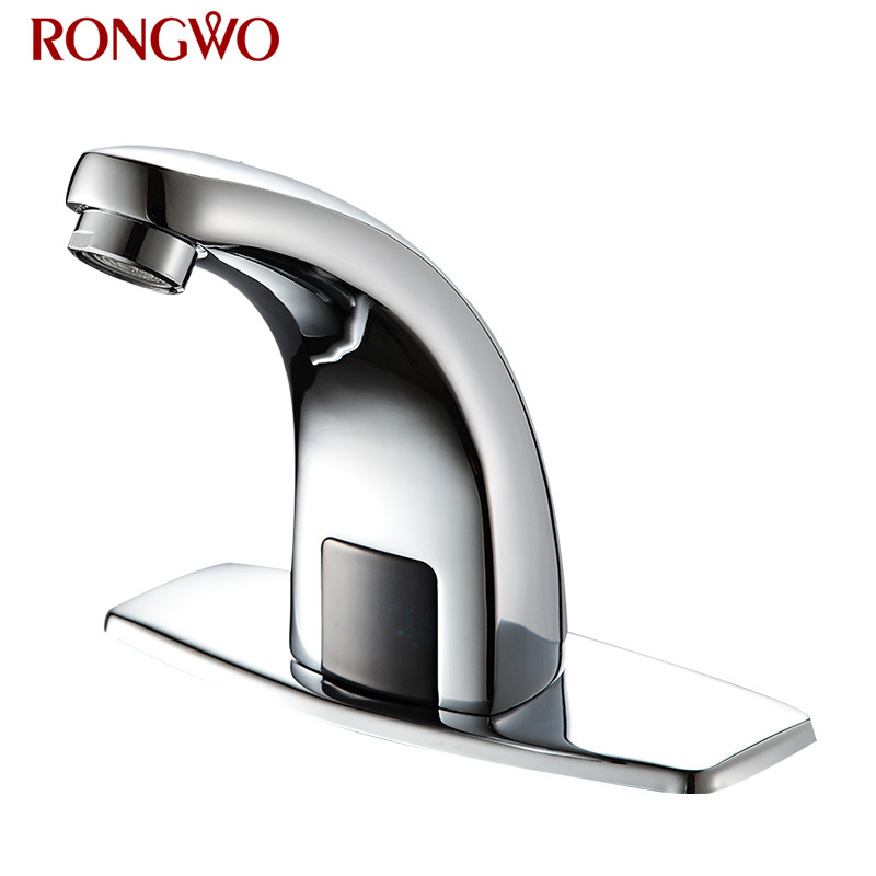 Sensor Basin Faucet  automatic faucet Touchless Water Tap DC  plastic single cooled infrared induction faucet