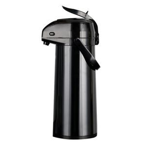 Stainless Steel Air Pump Thermos Coffee Airpot Vacuum Tea Flask with Hand pressing