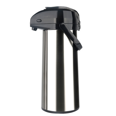 Wholesale Price Air Pressure Water Pump Pot Airpot Coffee Dispenser With Pump 1.9 Liter Vacuum Airpot Glass Airpot Flask