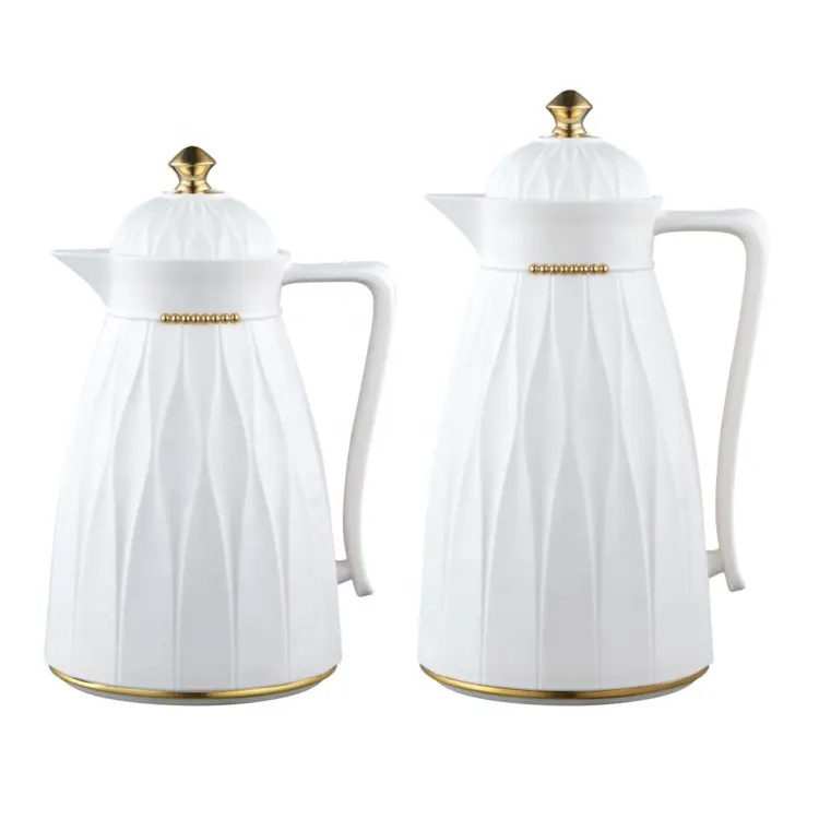 1.0L nordic vacuum flask arabian coffee pot PP Body with  Glass Liner vacuum flask coffee jug hot tea pot thermal carafe