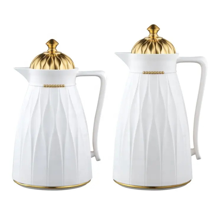 1.0L nordic vacuum flask arabian coffee pot PP Body with  Glass Liner vacuum flask coffee jug hot tea pot thermal carafe