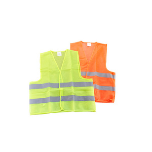 High visibility reflective safety vest