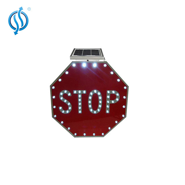 Roadway solar traffic safety construction flashing crosswalk road pedestrian signal led lighted arrow sign board signage