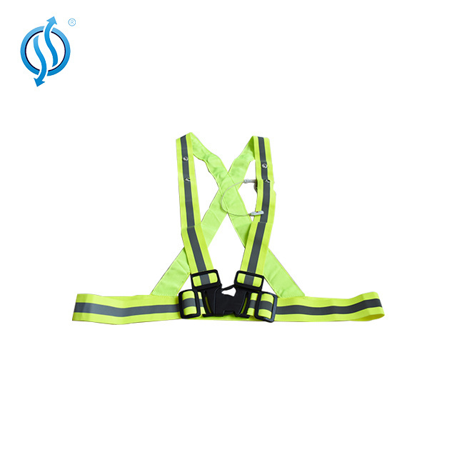 Hi Vis yellow black green orange red blue reflective construction security safety vest workwear jacket