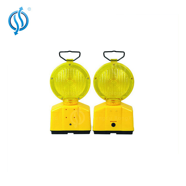 Yellow Traffic Barricade Light Road Safety Traffic Block Light