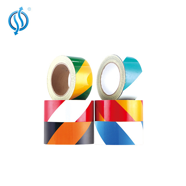 White Retro Reflective PET Vinyl Tape Self-Adhesive Safety Sticker