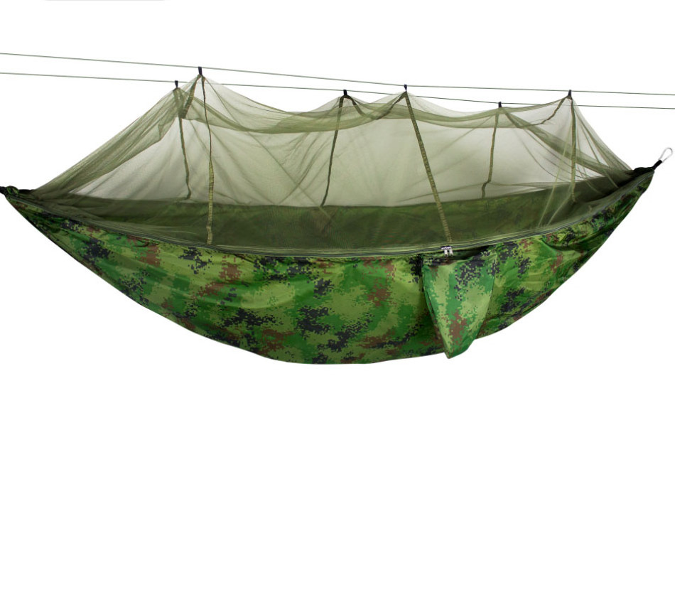 Fast Delivery Custom Double And Single Travel Lightweight Camping Hammock Outdoors