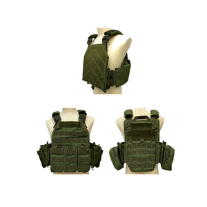 Customized Tactical Equipment MOLLE Tactical Vest Green Camouflage Tactical Protective Vests