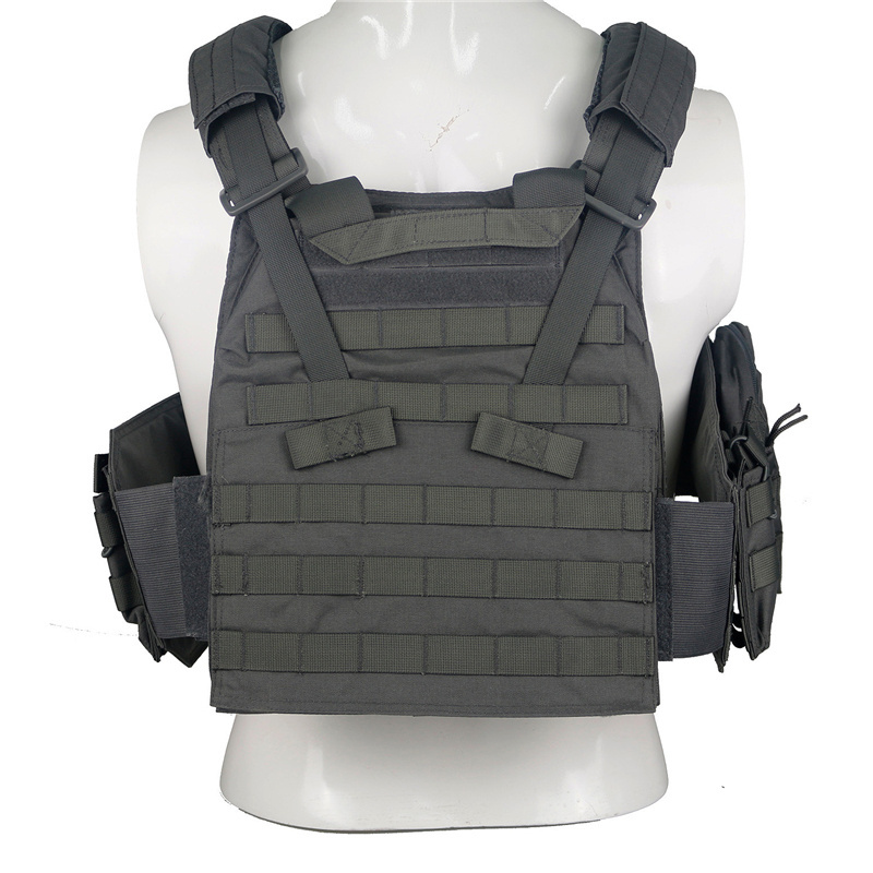 USA Warehouse Low Price Black Vest Training Plate Carrier Training Tactical Vest