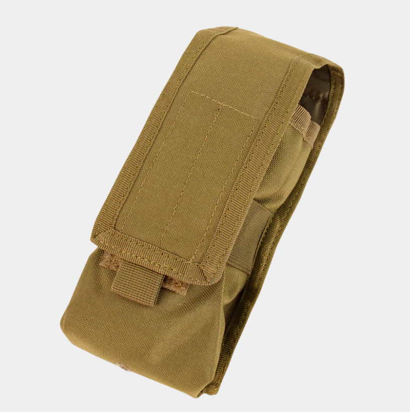 Tactical Molle Flashlight Pouch Torch Holder EDC Tool Bag Camping Hiking Light Holster