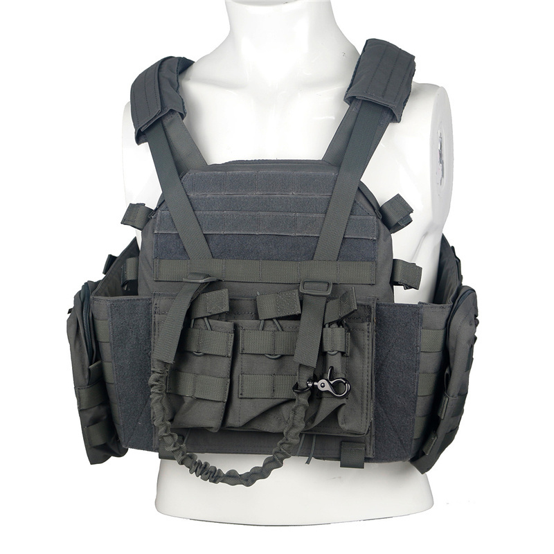 USA Warehouse Low Price Black Vest Training Plate Carrier Training Tactical Vest