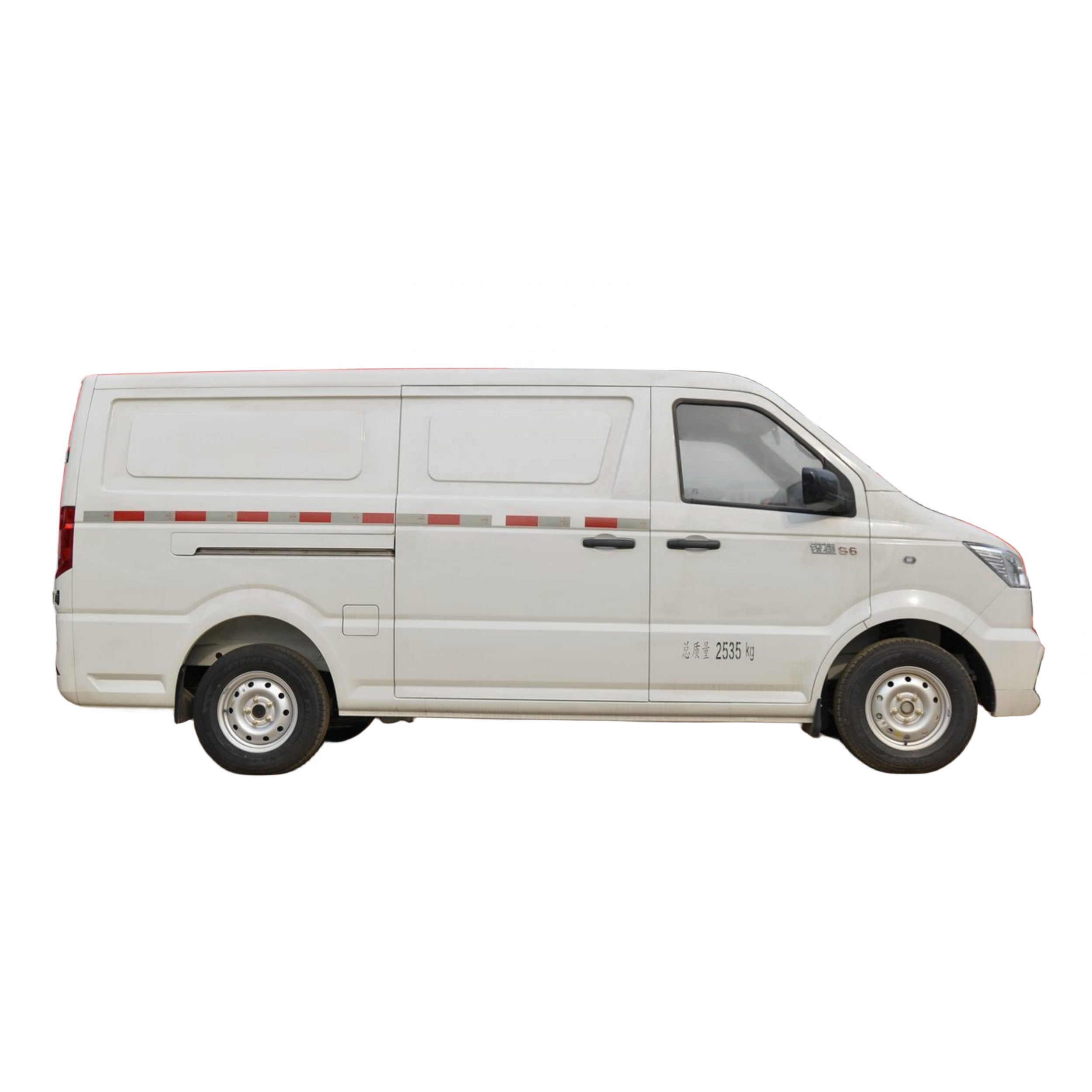 Certification Right Hand Drive Jinbei SRM X30L Ev Van Pickup Used New Energy Vehicle Electric Car Auto Vehicles VAN